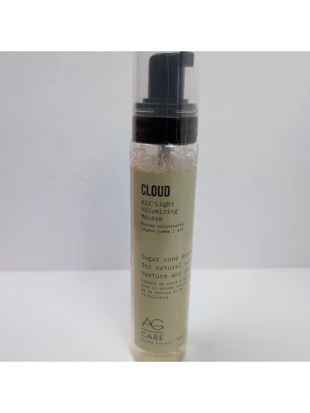 Cloud Air Light Volumizing Mousse 3.6 Oz w/ Sugar Cane Extract Natural Texture